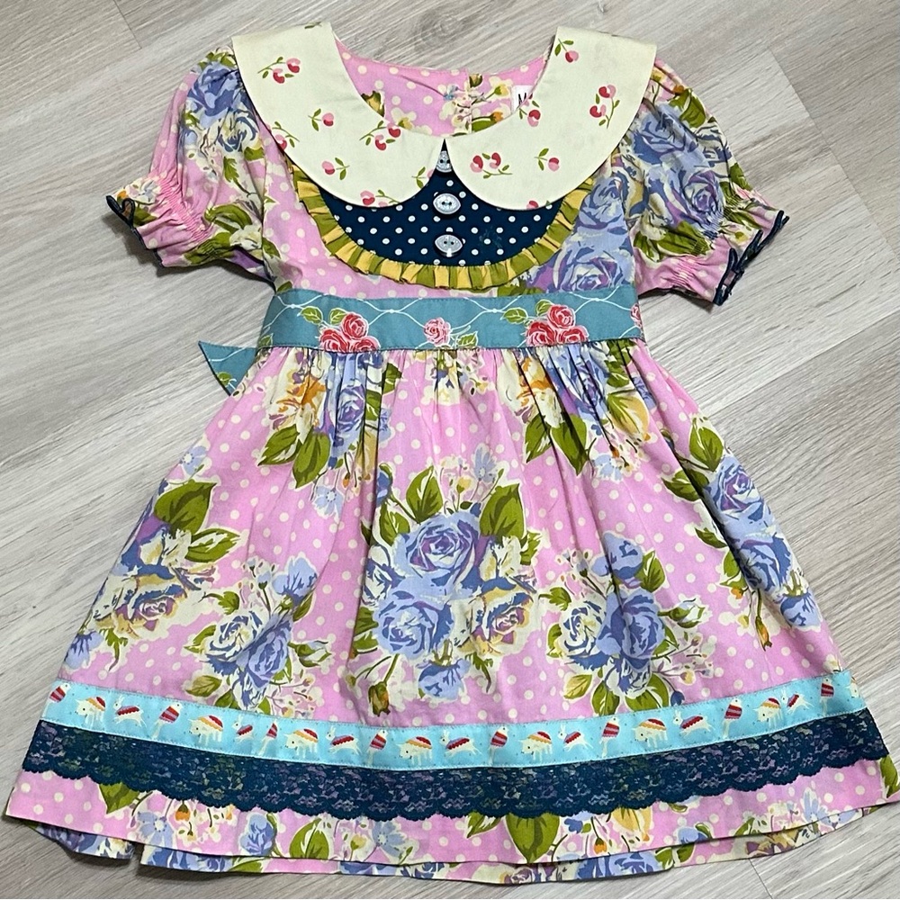 Matilda Jane adorable dress size 2T like new!